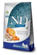 N&D OCEAN PUMPKIN FISH&ORANGE ADULT MINI 800GR XIRA TROFI SKuLOu